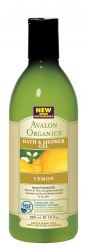 Гель для ванны и душа Авалон Органикс | 355 мл с маслом лимона | Lemon Bath & Shower Gel