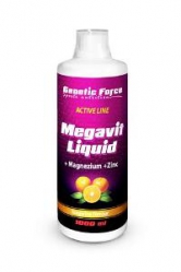 Megavit Liquid, Genetic Force, бутылка 1 литр (Мандарин)